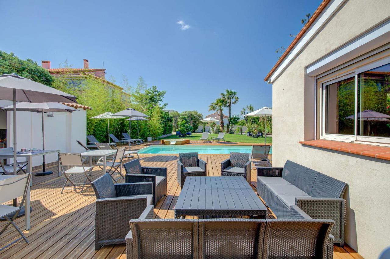 Domaine Le Courti - Adult Only Hotel Le Barcarès Exterior foto